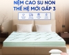 Nệm Cao Su Non Trung Nguyên Gấp 3