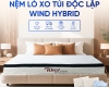 Nệm Lò Xo Túi Độc Lập Wind Hybrid Trung Nguyên