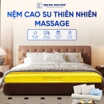 Nệm Cao Su Thiên Nhiên Trung Nguyên Massage
