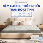 Nệm Cao Su Thiên Nhiên Trung Nguyên Than Hoạt Tính