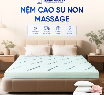 Nệm Cao Su Non Massage Trung Nguyên