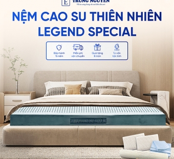 Nệm Cao Su Thiên Nhiên Trung Nguyên Legend Special