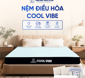 Nệm Điều Hòa Cool Vibe Trung Nguyên