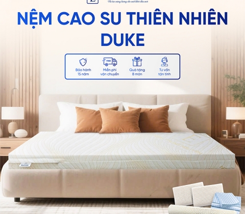 Nệm Cao Su Thiên Nhiên Trung Nguyên Gold