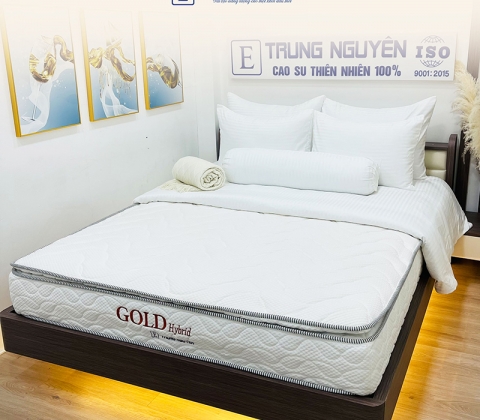 Nệm Lò Xo Túi Độc Lập Gold Hybrid Trung Nguyên