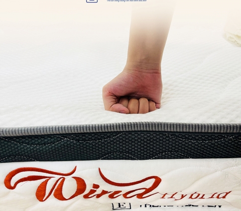 Nệm Lò Xo Túi Độc Lập Wind Hybrid Trung Nguyên