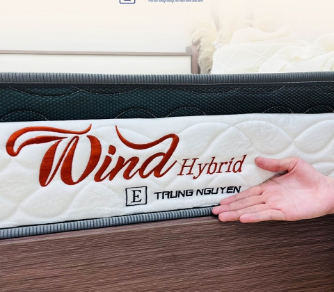 Nệm Lò Xo Túi Độc Lập Wind Hybrid Trung Nguyên