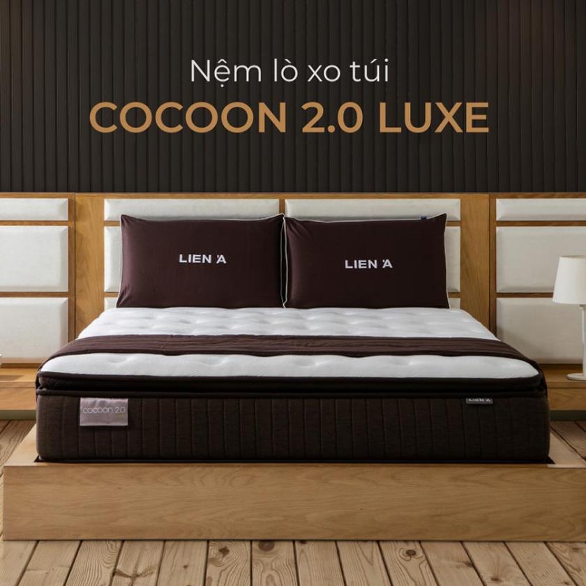 Nệm lò xo túi Liên Á Cocoon 2.0 Luxe