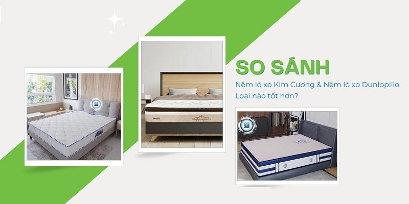 Tại sao nên mua nệm lò xo Dunlopillo?